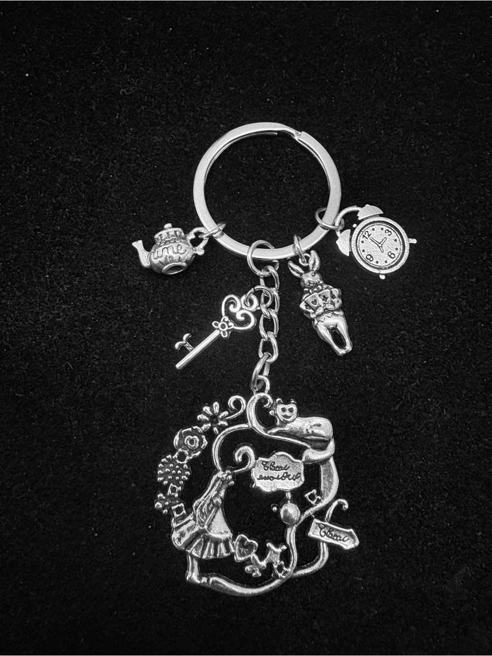 Alice in Wonderland themed Keychain